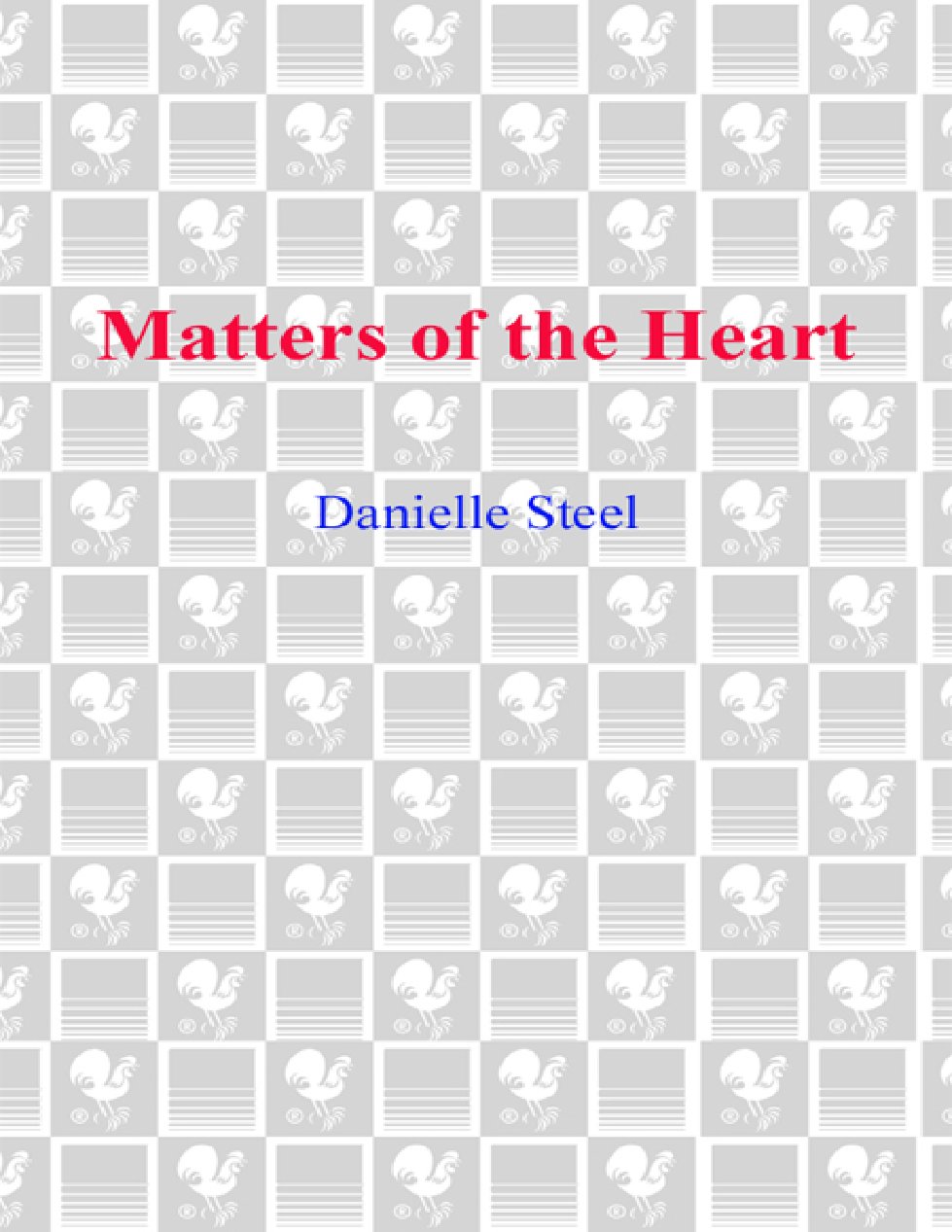 Matters of the Heart cover