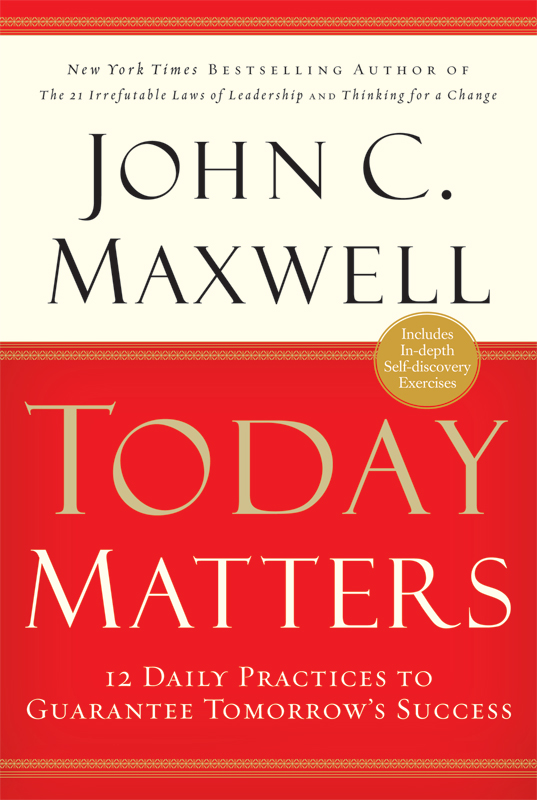 Today Matters cover