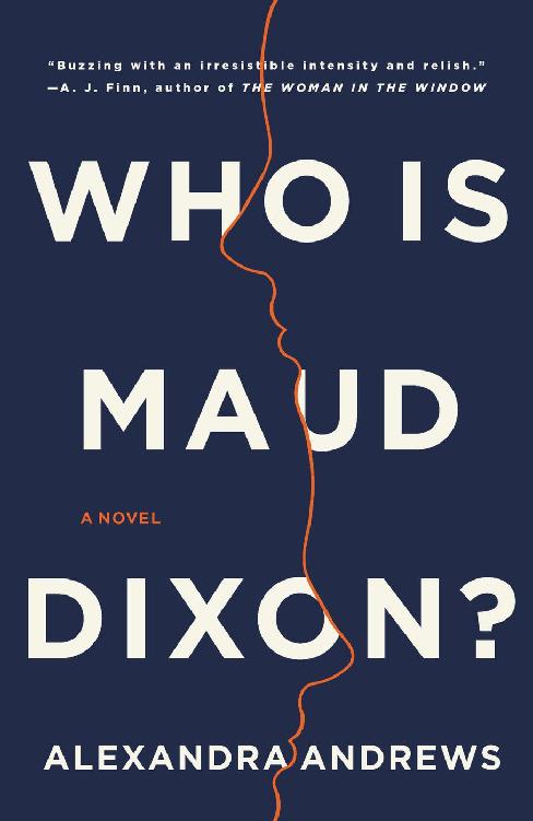 Who is Maud Dixon cover